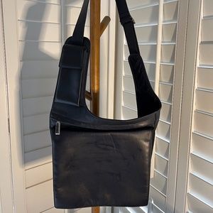 Salvatore Ferragamo Black Messenger bag